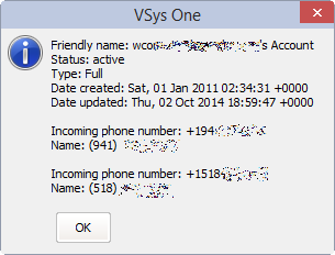 SMS/text message manager verification
