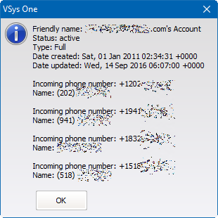 SMS/text message manager verification